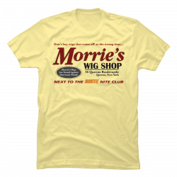 morrie's wigs shirt